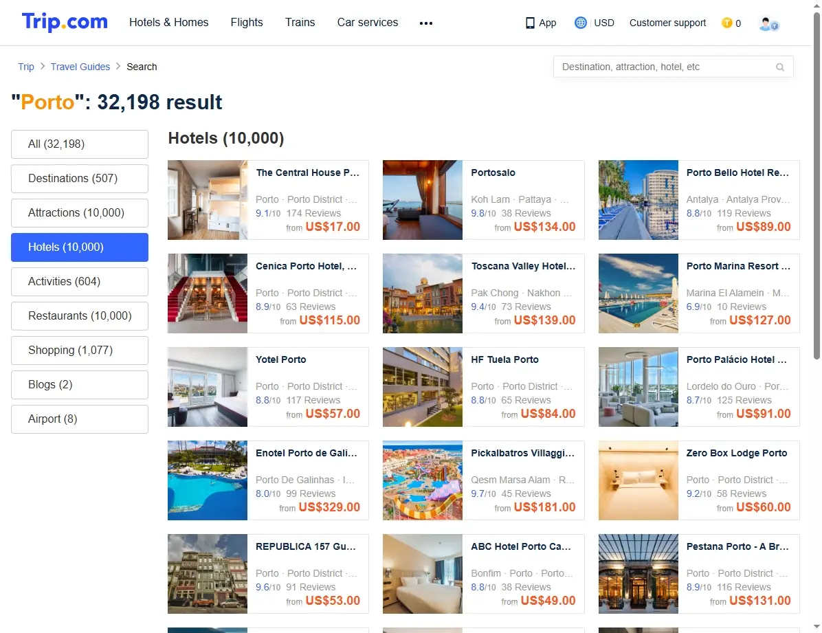 Hotelangebote in Porto