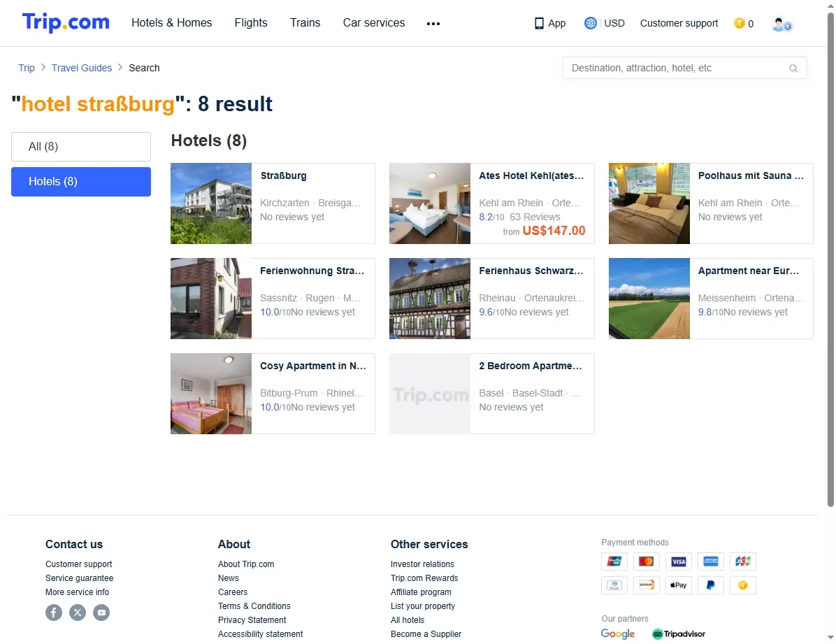 Spezialangebote für Hotels in Straßburg