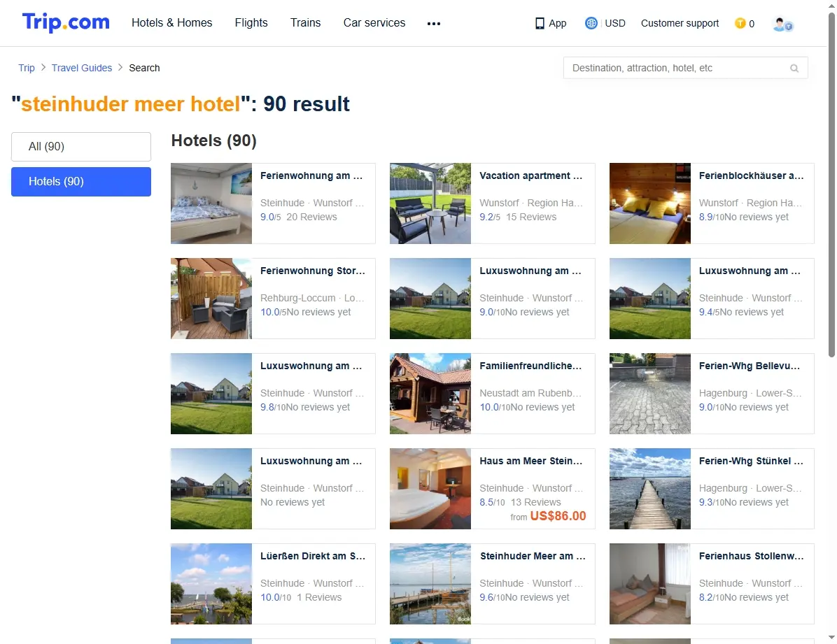 Steinhuder Meer Hotel Angebote und Deals