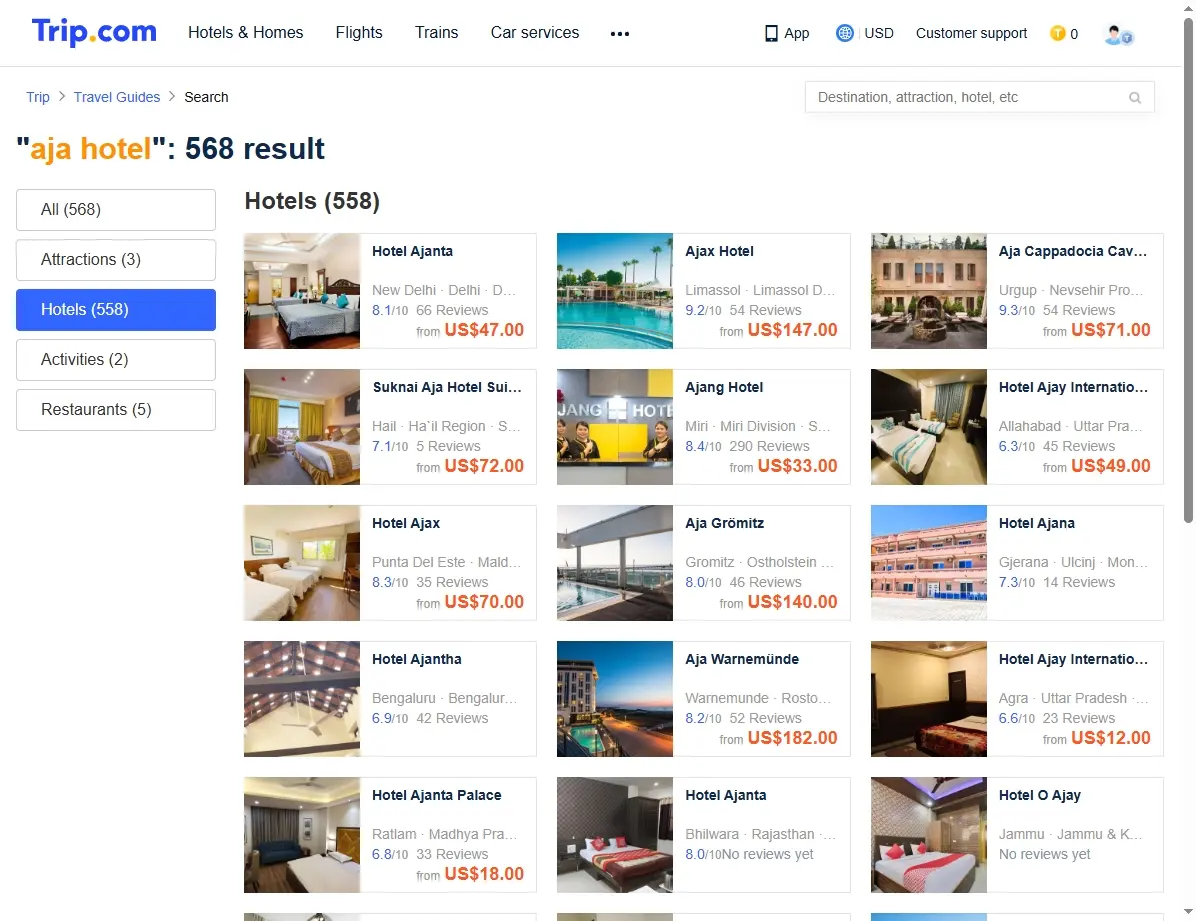 Spezialangebote für aja Hotels