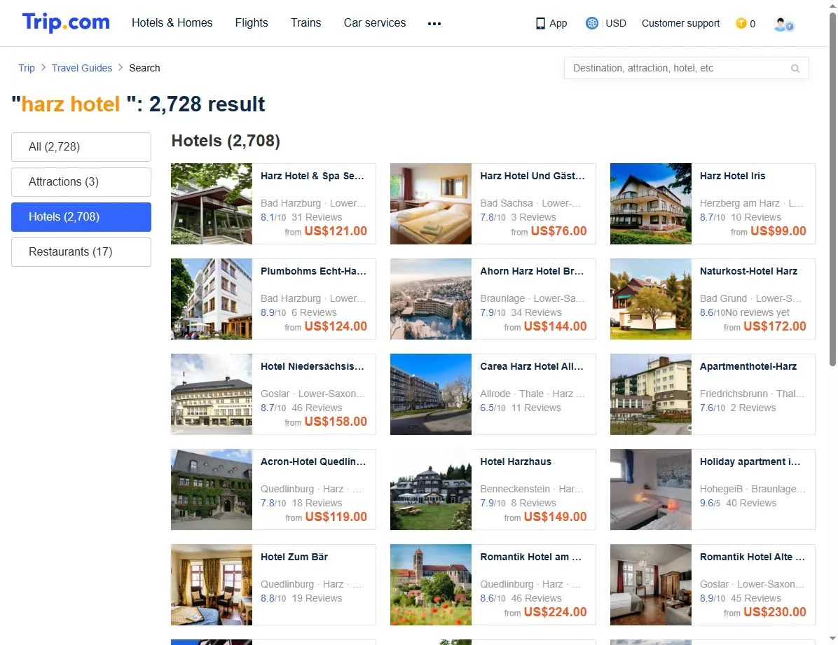 Spezielle Hotelangebote für den Harz Hotel & Spa Seela