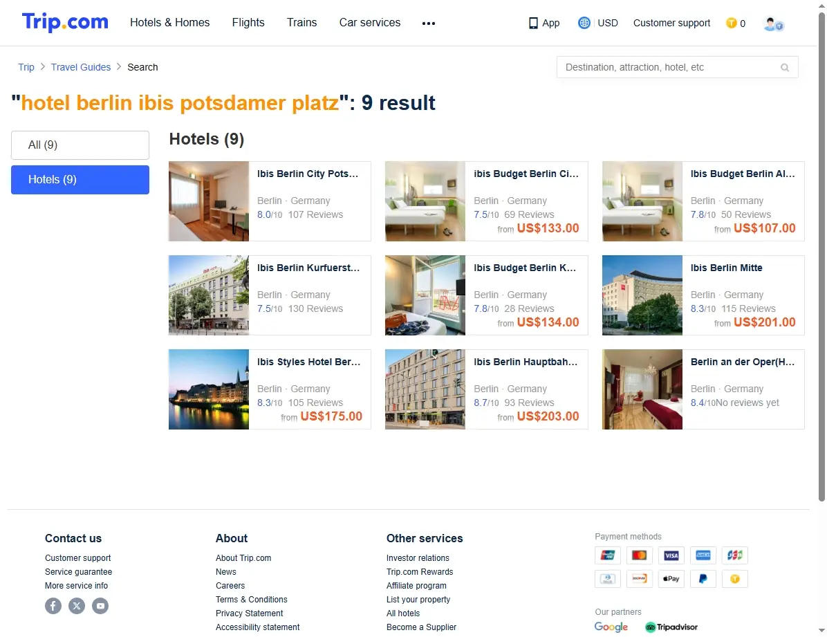 Spezielle Angebote für Hotels in Berlin