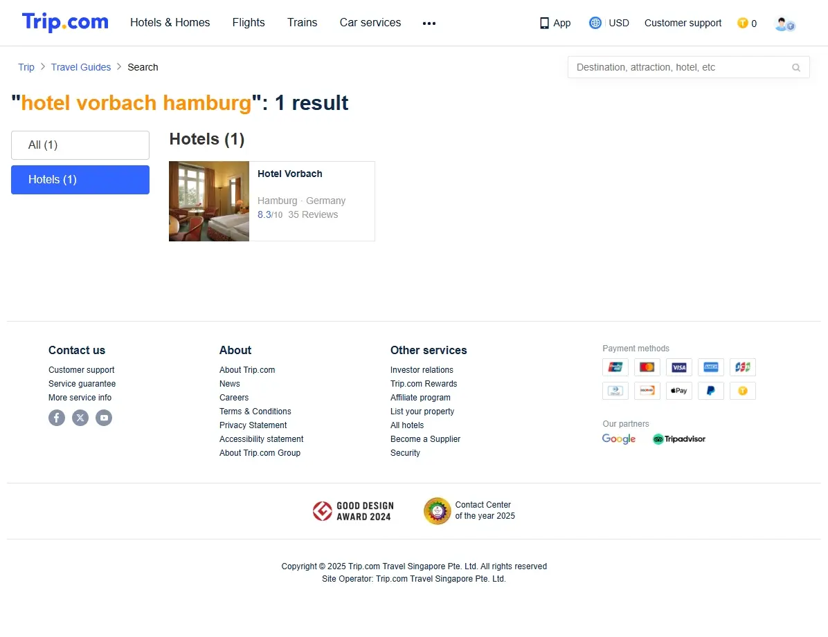 Spezialangebote für Hotels in Hamburg