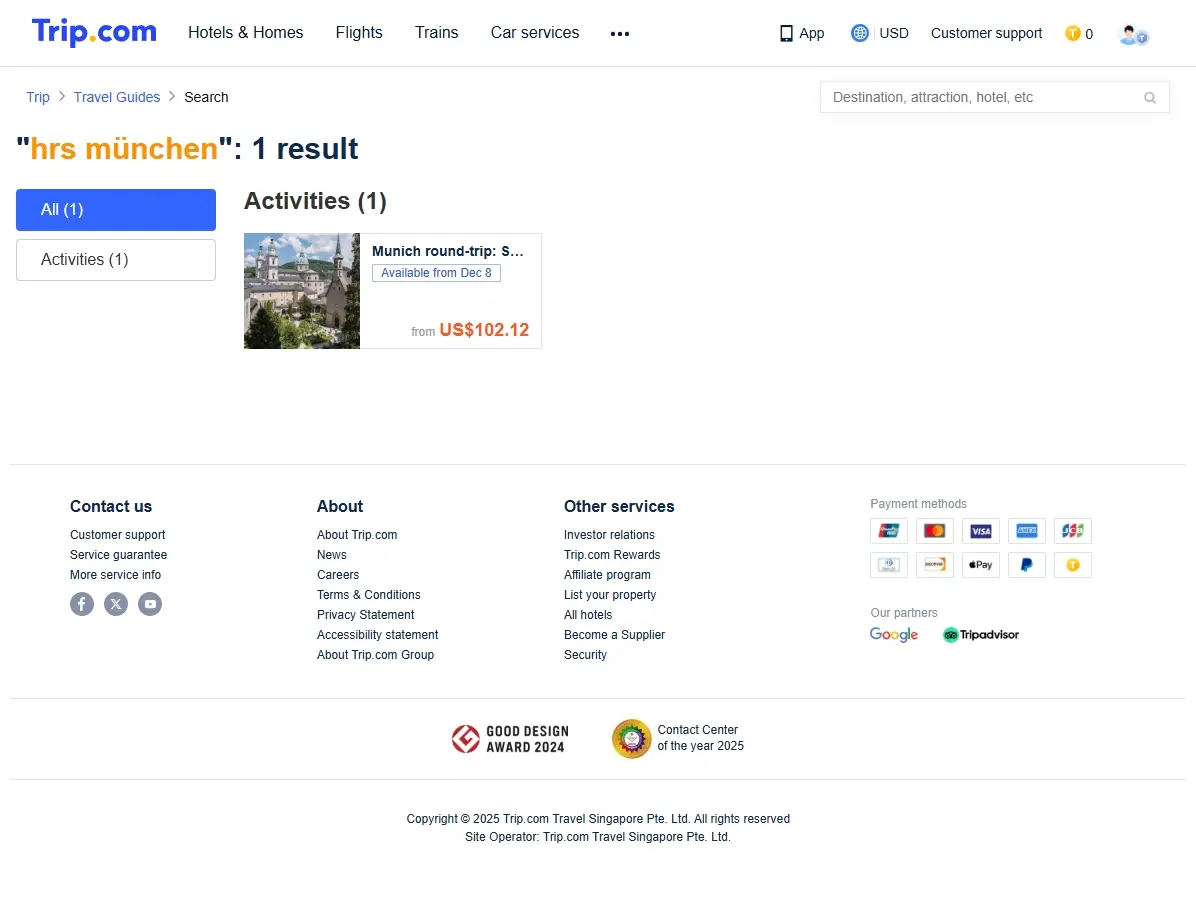 Spezialangebote für Hotels in München