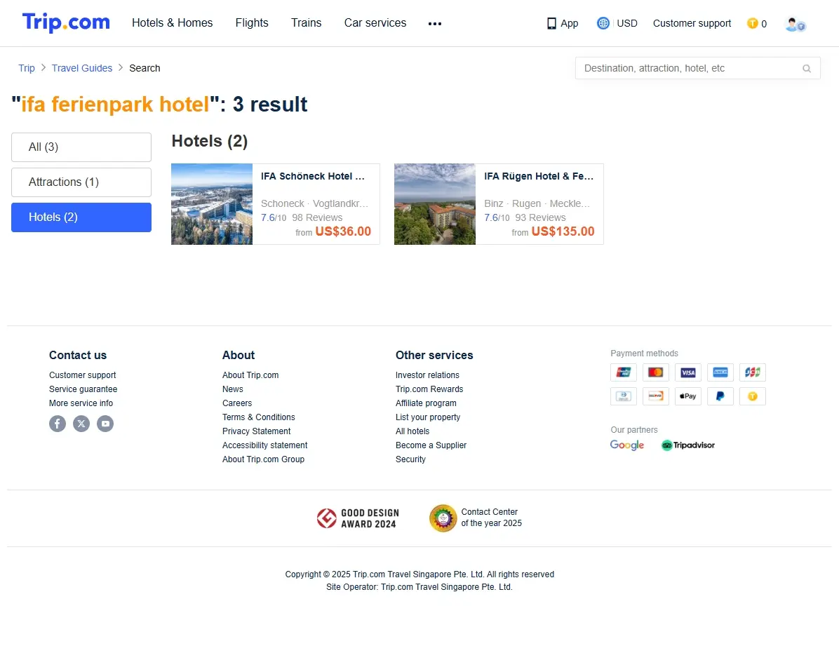 Spezialangebote für das ifa ferienpark hotel