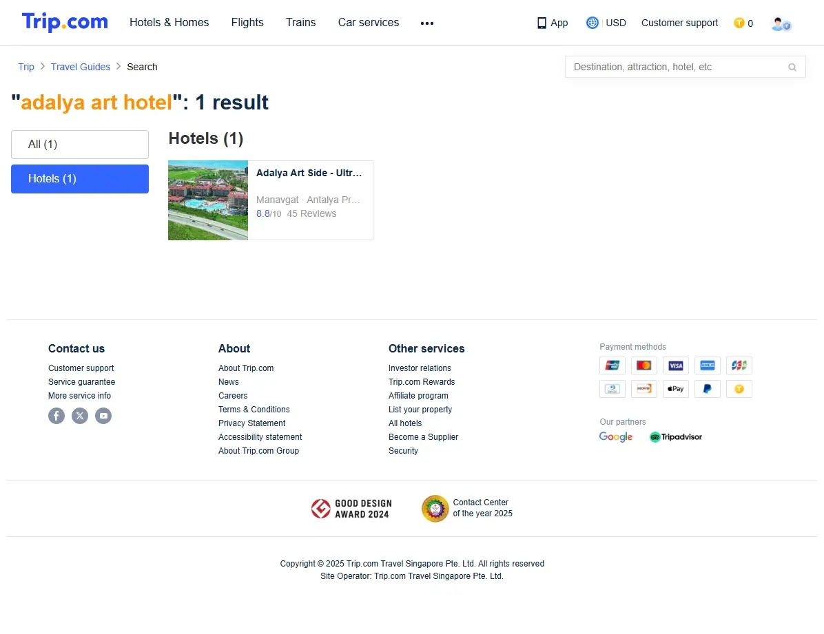 Special offers for Adalya Art Hotel on Trip.com