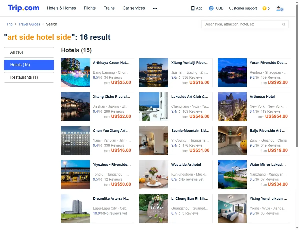 Spezialangebote für Reisende auf der Suche nach dem richtigen Hotel