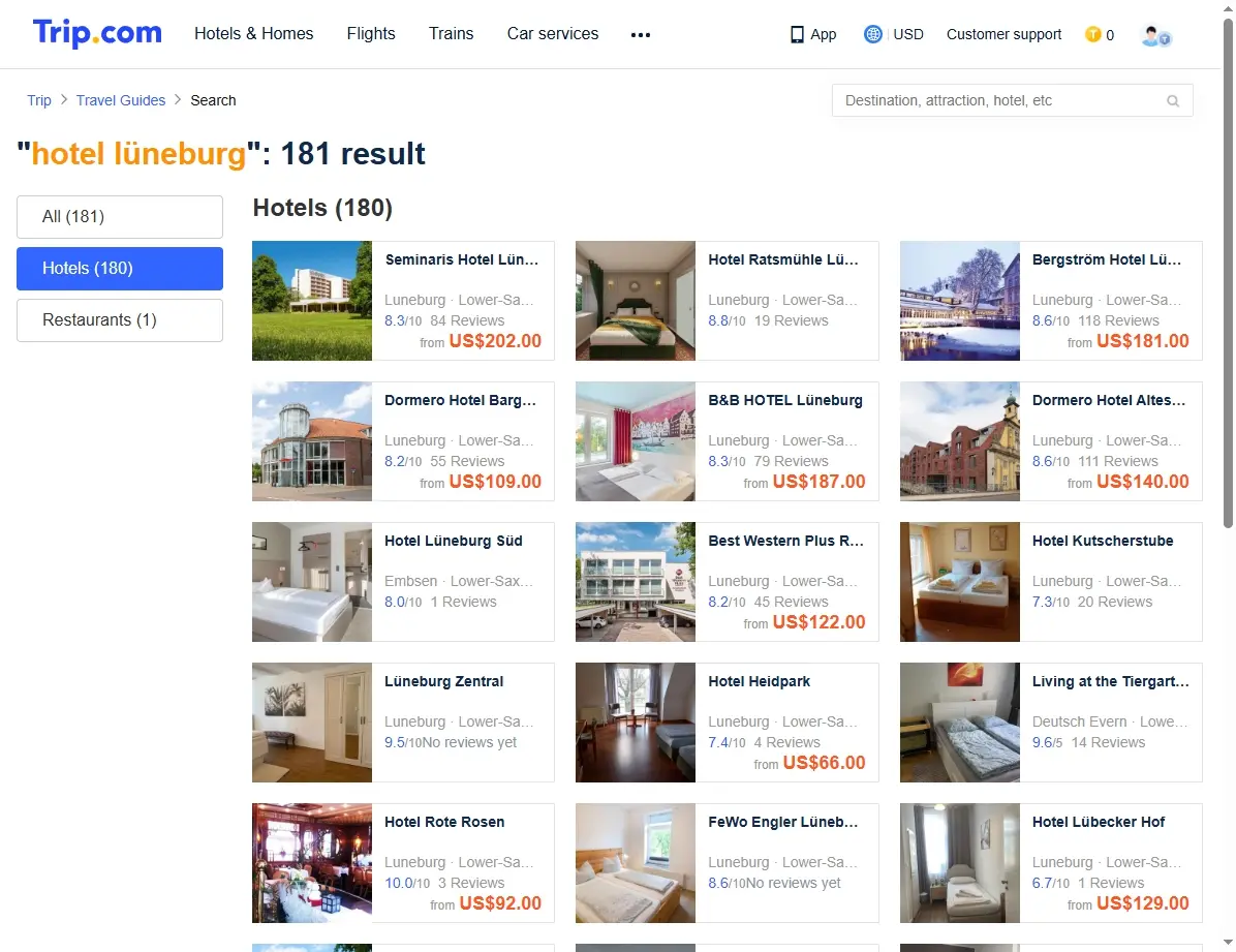 Spezialangebote für Hotels in Lüneburg