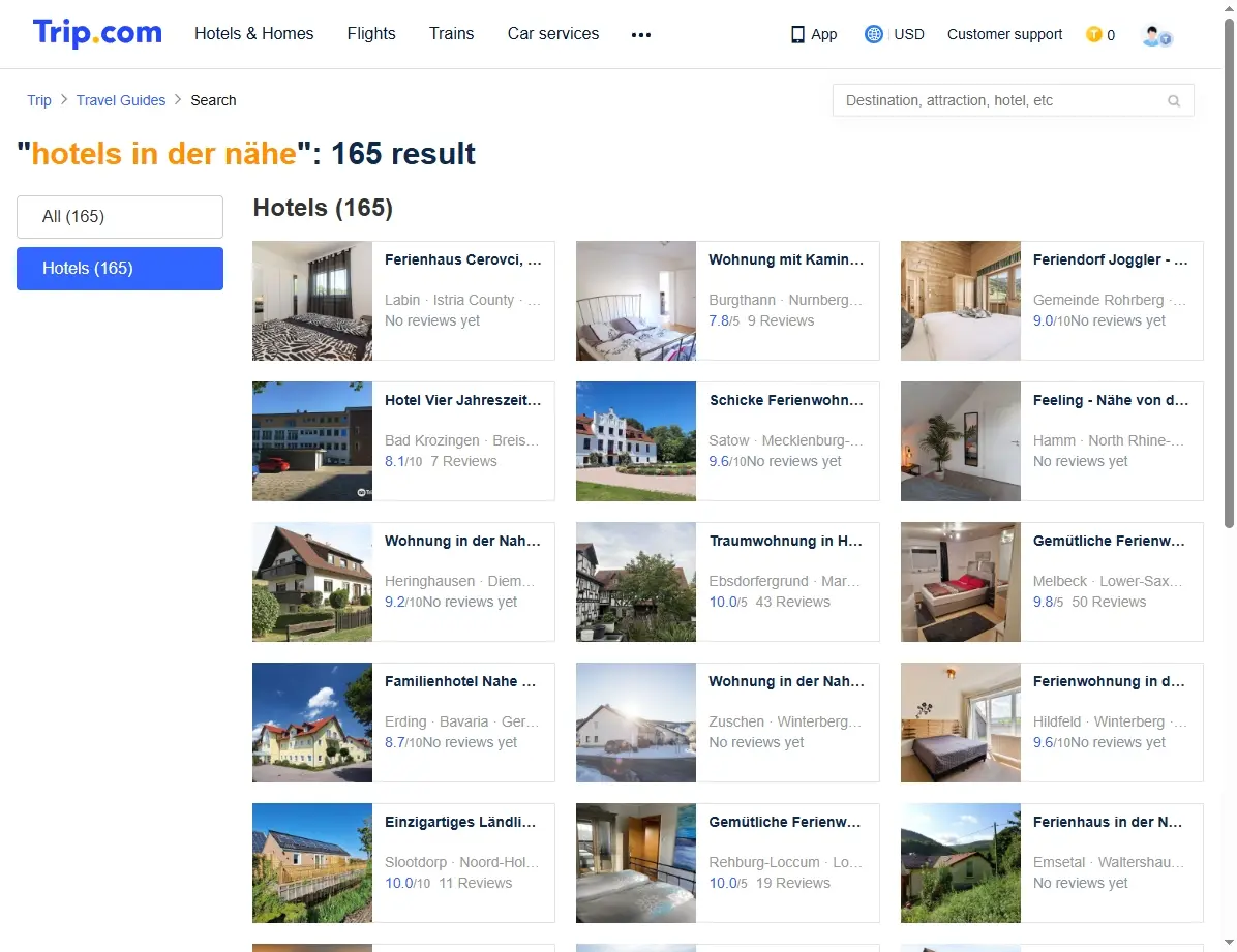 Spezielle Hotelangebote für Reisende