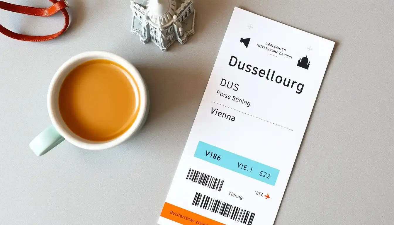 flug düsseldorf wien
