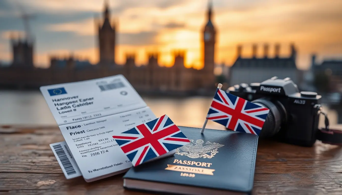 hannover london flug