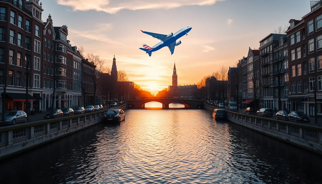 münchen amsterdam flug