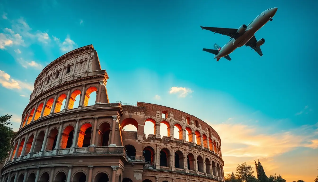 berlin rom flug