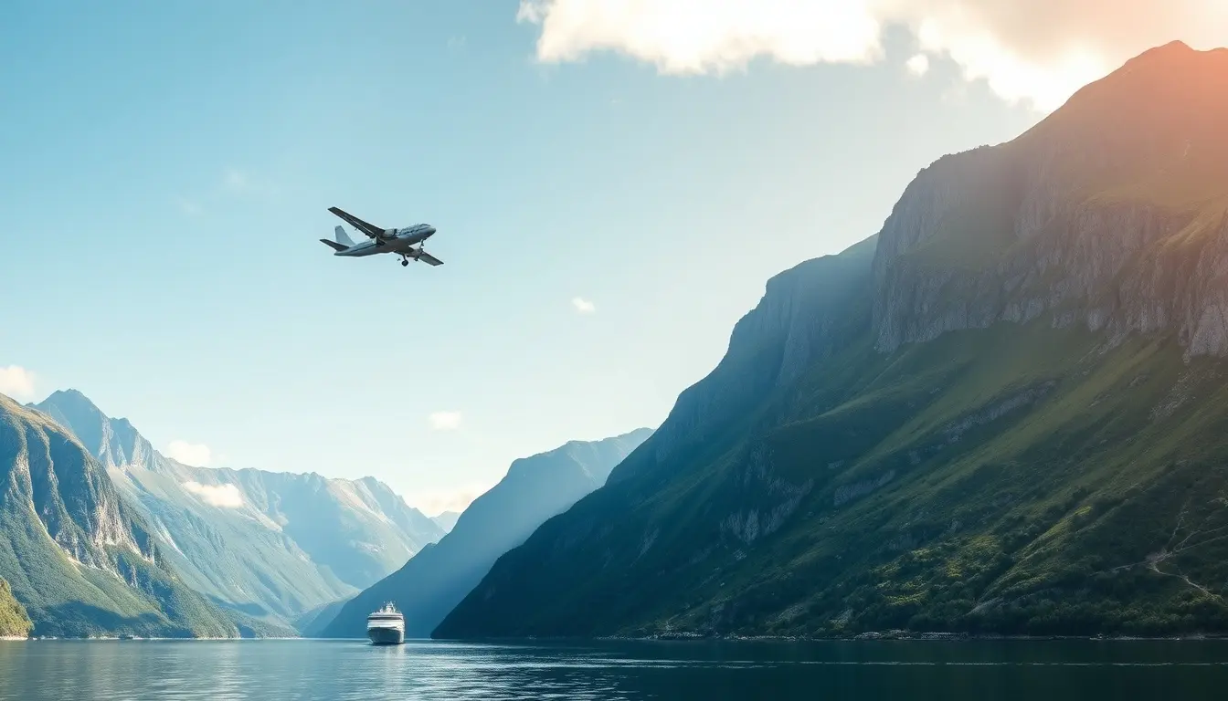 flug nach norwegen