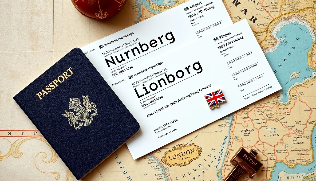 nürnberg london flug